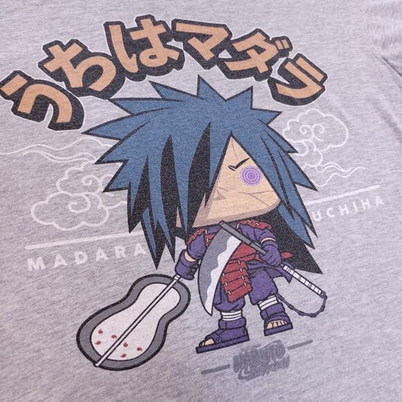 Funco Pops Naruto Casual Graphic T Shirt Adult Mens Size Medium M Gray - Picture 3 of 9